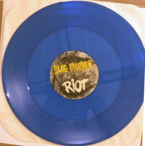 Blue Murder : Ptolemy - Riot (Vinyl 12'' Promo Blue Transparent)